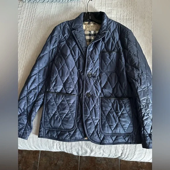 Burberry Jackets Coats Burberry London Men Quilted Leather